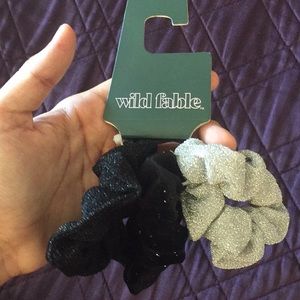 3pack scrunchies from wild fable